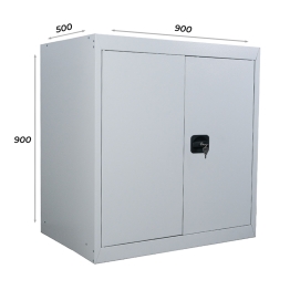 Шафа архівна металева LEVMETAL ШБМ 09 (900х900х500х0.5) levmetal.com