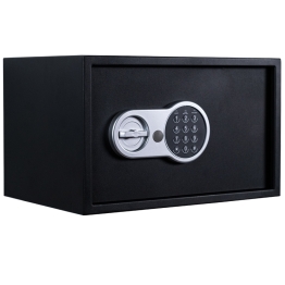 Сейф для хранения документов/денег LEVMETAL СД-385ез с электронным кодовым замком 235x385x270 мм Черный levmetal.com
